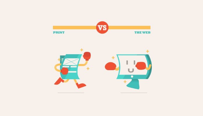 Graphic Design for Print vs The Web