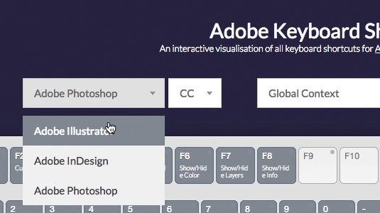 Master Adobe shortcuts with new interactive tool